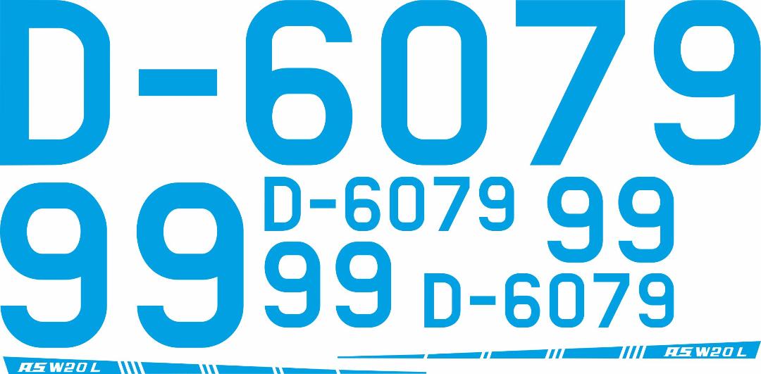 Dekor für ASW 20L 3,75 Meter